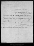 Letter from W[illia]m [P.] Gibbons to [John Muir], 1896 Jan 3. by W[illia]m [P.] Gibbons