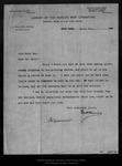 Letter from Geo. H. Warner to John Muir, 1897 Apr 8. by Geo H. Warner