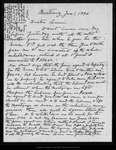 Letter from John Muir to Annie [L.] Muir , 1896 Jan 1. by John Muir