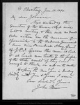Letter from John Muir to [Robert Underwood] Johnson, 1896 Jan 14. by John Muir