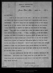 Letter from C[harles] S. Sargent to John Muir, 1897 Mar 19. by Charles Sprague Sargent