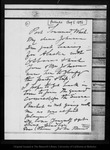 Letter from John Muir to [Robert Underwood] Johnson, [1896 Aug 5]. by John Muir