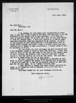 Letter from Gifford Pinchot to John Muir, 1896 Oct 21. by Gifford Pinchot