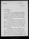 Letter from Gifford Pinchot to John Muir, 1896 Dec 9. by Gifford Pinchot