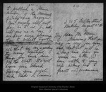 Letter from Mary Bell to John Muir, [ca 1897]. by Mary Bell
