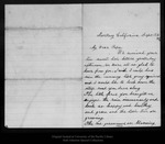Letter from Helen Muir to [John Muir], 1896 Sep 28. by Helen Muir