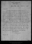 Letter from C[harles] S. Sargent to John Muir, 1897 Mar 12. by Charles Sprague Sargent