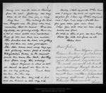 Letter from Helen Muir to [John Muir], 1896 Jul 15. by Helen Muir