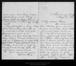 Letter from Wanda Muir to [John Muir], 1895 Aug 25. by Wanda Muir