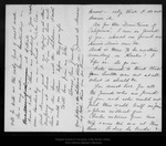 Letter from Janet D[ouglass] Moores to John Muir, 1895 Aug 31. by Janet D[ouglass] Moores