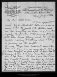 Letter from [John Muir] to Helen [Muir], 1896 Jul 3. by John Muir