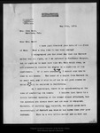 Letter from R[obert] U[nderwood] Johnson to John Muir, 1896 May 27. by R[obert] U[nderwood] Johnson