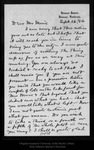 Letter from W. T. Reid to John Muir, 1894 Sep 26. by W T. Reid