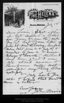 Letter from John Muir to Louie [Strentzel Muir], [1896] Jul 15. by John Muir