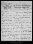 Letter from A. H. Sellers to John Muir, 1896 Oct 29. by A. H. Sellers