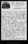 Letter from [John Muir] to Helen & [Annie] Wanda [Muir], 1896 Sep 21. by John Muir