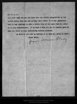 Letter from W[arren] Olney to N. Gilmore, 1897 Oct 6. by W[arren] Olney