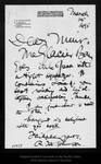 Letter from R[obert] U[nderwood] Johnson to John Muir, 1895 Mar 14. by R[obert] U[nderwood] Johnson