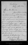 Letter from Katharine [Merrill] Graydon to John Muir, 1894 May 19. by Katharine [Merrill] Graydon