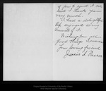 Letter from Jessie A. Pascoe to John Muir, [1895?] Apr 21. by Jessie A. Pascoe