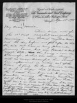 Letter from A. H Sellers to John Muir, 1895 Apr 18. by A. H. Sellers