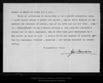 Letter from Geo[rge] Hansen to John Muir, 1896 Sep 28. by Geo[rge] Hansen