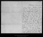 Letter from John Muir to Louie [strentzel Muir], 1896 Jun 17. by John Muir