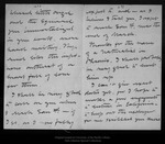 Letter from Olive Thorne Miller to John Muir, [1894 ?] Oct 22. by Olive Thorne Miller