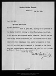 Letter from Geo[rge] C. Perkins to John Muir, 1898 May 2. by Geo[rge] C. Perkins