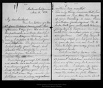 Letter from Louie [Wanda] Muir to [John Muir], 1898 Nov 15. by Louie [Wanda] Muir