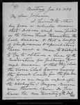 Letter from John Muir to [Robert Underwood] Johnson, 1899 Jan 23. by John Muir