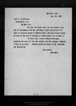 Letter from John Muir to C. H[art] Merriam, 1899 Apr 30. by John Muir