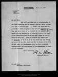 Letter from R[obert] U[nderwood] Johnson to John Muir, 1899 Mar 13. by R[obert] U[nderwood] Johnson