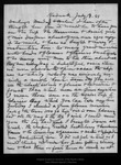 Letter from [John Muir] to Wanda and Helen [Muir], 1899 Jul 3. by John Muir
