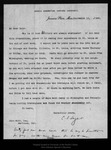 Letter from C[harles] S[prague] Sargent to John Muir, 1899 Sep 13. by Charles Sprague Sargent