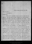 Letter from R. G. Slifer to John Muir, 1899 Sep 10. by R G. Slifer