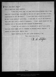 Letter from R. G. Slifer to John Muir, 1899 Sep 10. by R G. Slifer