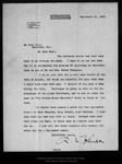 Letter from R[obert] U[nderwood] Johnson to John Muir, 1899 Sep 21. by R[obert] U[nderwood] Johnson
