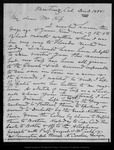 Letter from John Muir to [George G.] Kip, 1898 Dec 3. by John Muir