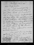 Letter from John Muir to [David Starr] Jordan, 1899 Nov 2. by John Muir