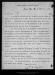 Letter from C[harles] S[prague] Sargent to John Muir, 1899 Nov 13. by Charles Sprague Sargent