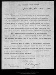 Letter from C[harles] S[prague] Sargent to John Muir, 1898 May 3. by Charles Sprague Sargent