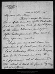 Letter from R[aymond] H. Aront to John Muir, 1899 Sep 6. by R[aymond] H. Aront