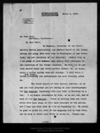 Letter from R[obert] U[nderwood] Johnson to John Muir, 1899 Mar 9. by R[obert] U[nderwood] Johnson