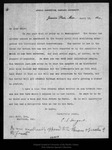 Letter from C[harles] S[prague] Sargent to John Muir, 1898 Apr 16. by Charles Sprague Sargent