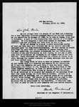 Letter from Hamlin Garland to John Muir, 1898 Apr 12. by Hamlin Garland