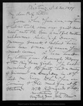 Letter from John Muir to [William E.] Ritter, 1899 Oct 20. by John Muir
