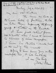 Letter from John Muir to [Theodore P.] Lukens, 1896[8?] Jul 8. by John Muir