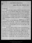 Letter from C[harles] S[prague] Sargent to John Muir, 1898 Dec 27. by Charles Sprague Sargent