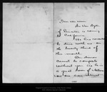Letter from Thomas Magee, Jr. to John Muir, [1905 ?] Mar 10. by Thomas Magee Jr.